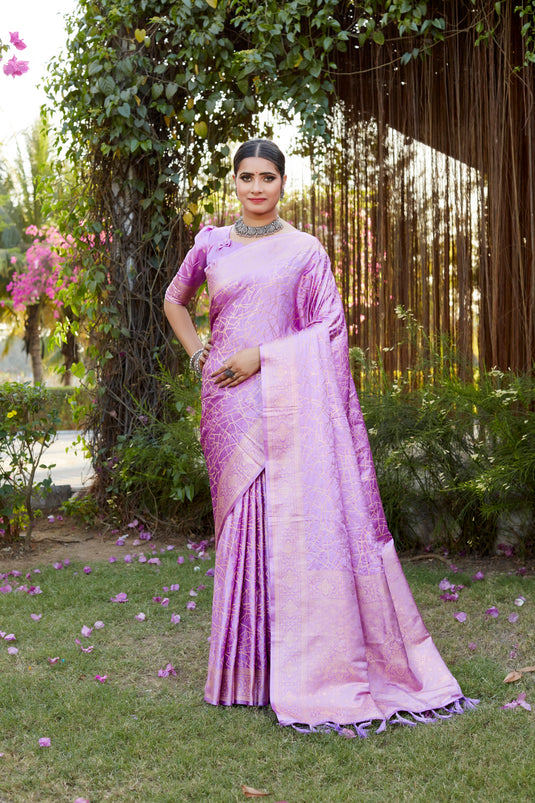 Pure Kanjivaram Soft Satin Silk Saree