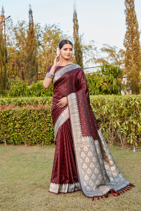 Pure Kanjivaram Soft Satin Silk Saree