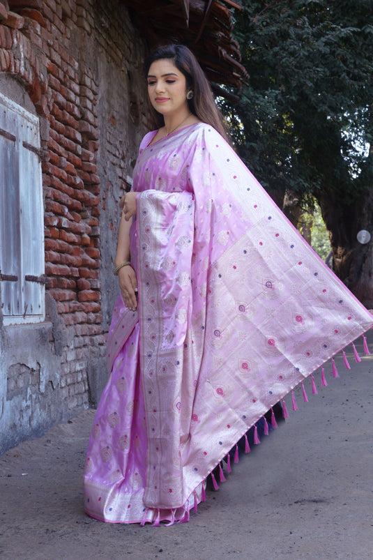 Pure Kanjivaram Soft Satin Silk Saree