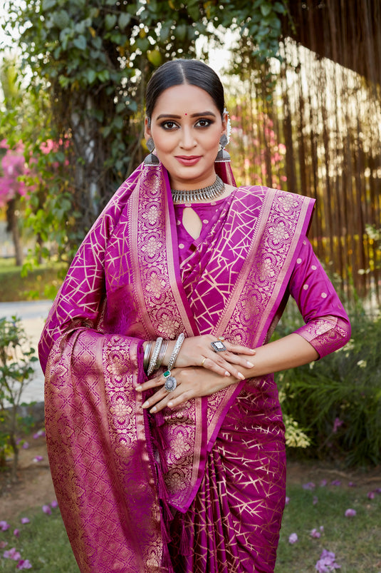 Pure Kanjivaram Soft Satin Silk Saree