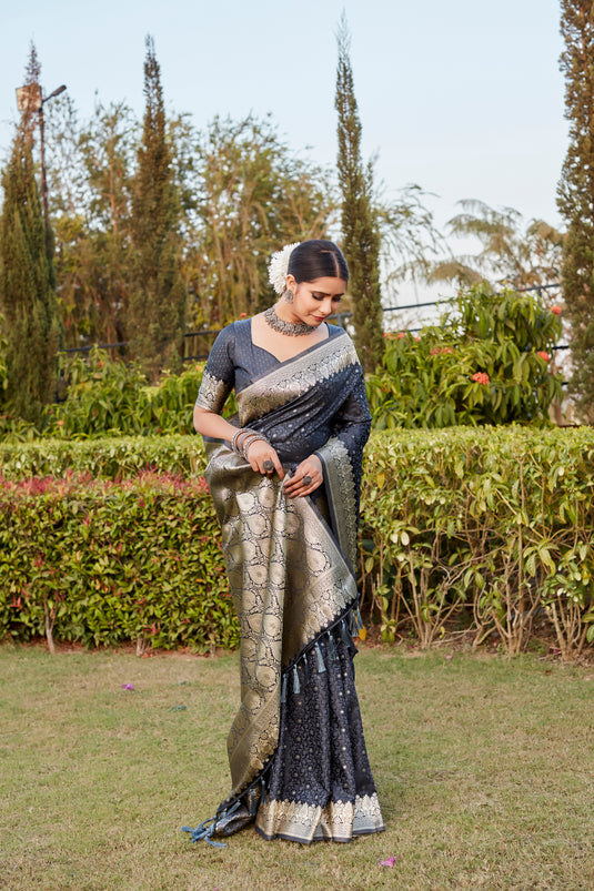 Pure Kanjivaram Soft Satin Silk Saree