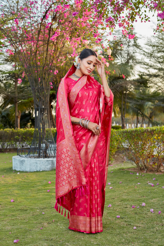 Pure Kanjivaram Soft Satin Silk Saree