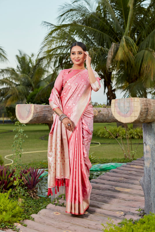 Pure Kanjivaram Soft Satin Silk Saree