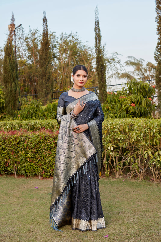 Pure Kanjivaram Soft Satin Silk Saree