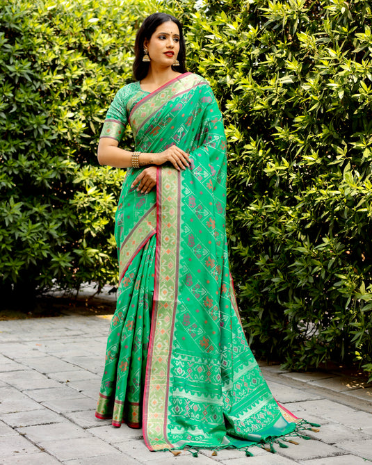 Special Edition of Pure Handloom Silk IKKAT Patola Sarees