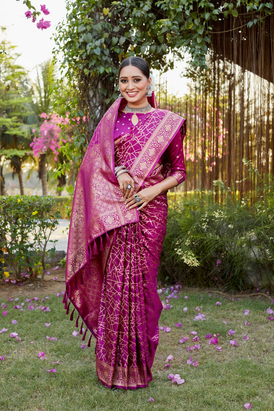 Pure Kanjivaram Soft Satin Silk Saree