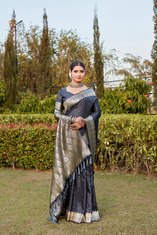 Pure Kanjivaram Soft Satin Silk Saree