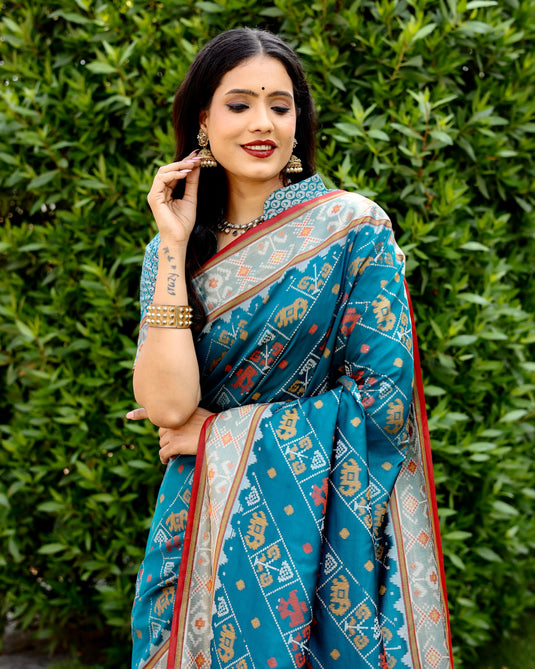 Special Edition of Pure Handloom Silk IKKAT Patola Sarees