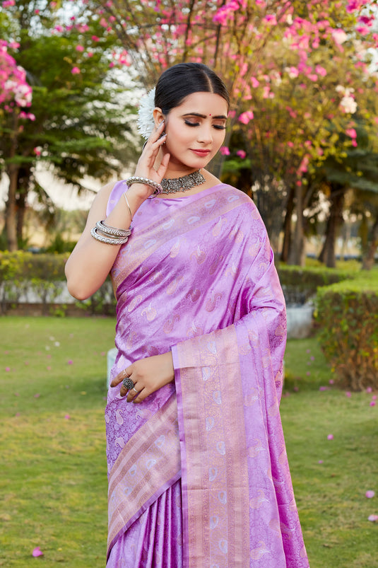 Pure Kanjivaram Soft Satin Silk Saree