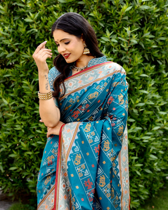 Special Edition of Pure Handloom Silk IKKAT Patola Sarees