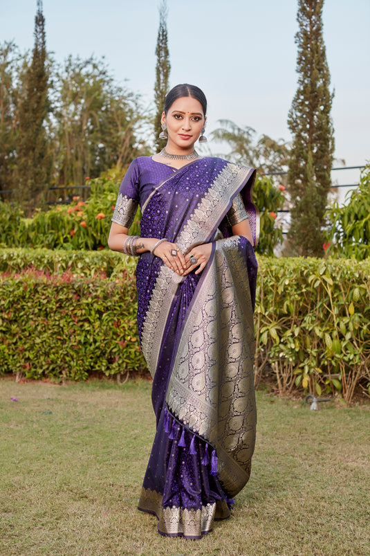 Pure Kanjivaram Soft Satin Silk Saree