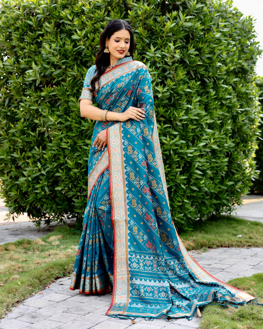 Special Edition of Pure Handloom Silk IKKAT Patola Sarees