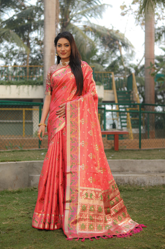 Beautiful and Premium Organza Silk Sarees