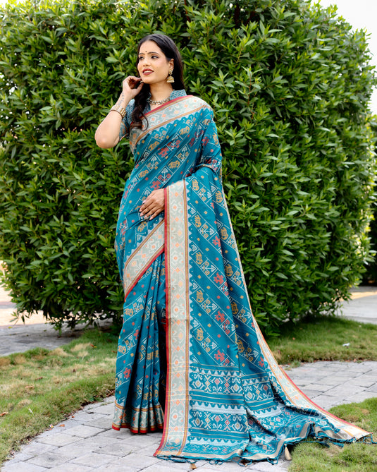 Special Edition of Pure Handloom Silk IKKAT Patola Sarees