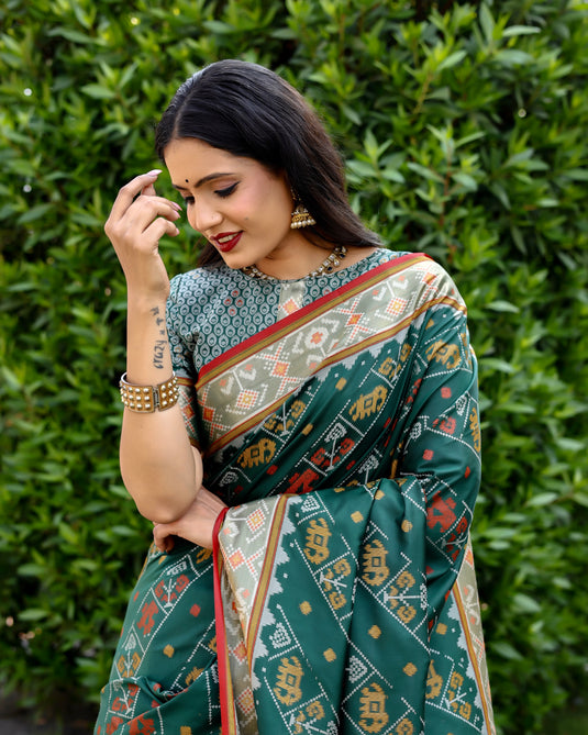 Special Edition of Pure Handloom Silk IKKAT Patola Sarees