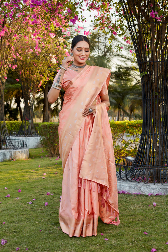 Pure Kanjivaram Soft Satin Silk Saree