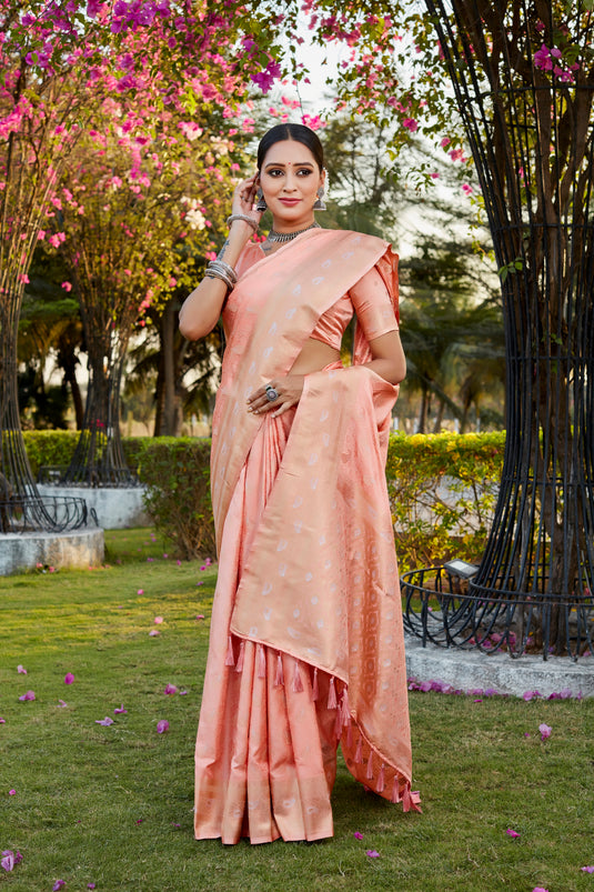 Pure Kanjivaram Soft Satin Silk Saree