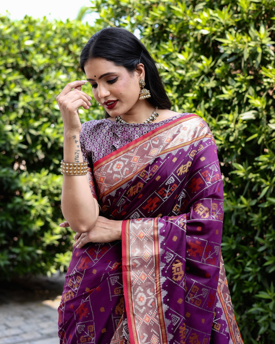 Special Edition of Pure Handloom Silk IKKAT Patola Sarees