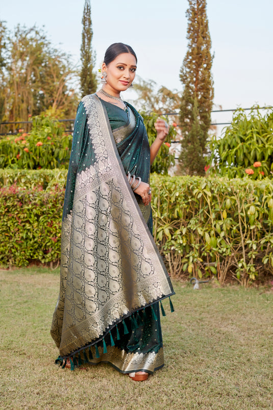 Pure Kanjivaram Soft Satin Silk Saree