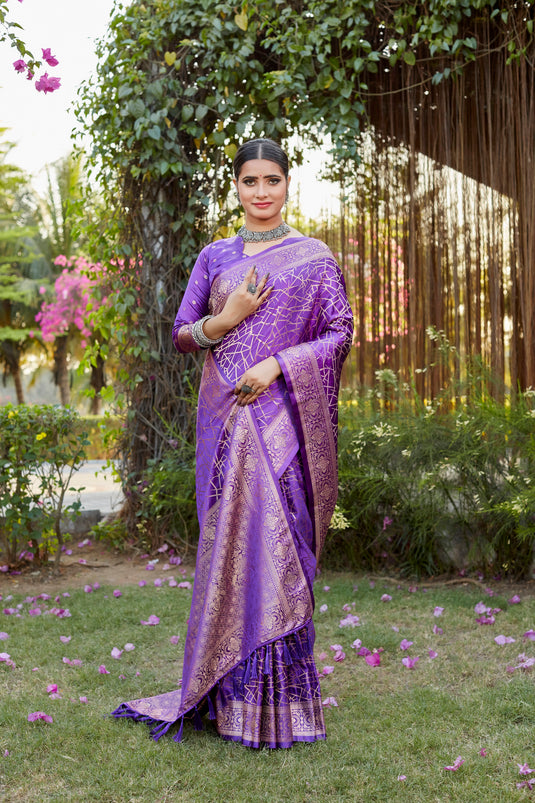 Pure Kanjivaram Soft Satin Silk Saree