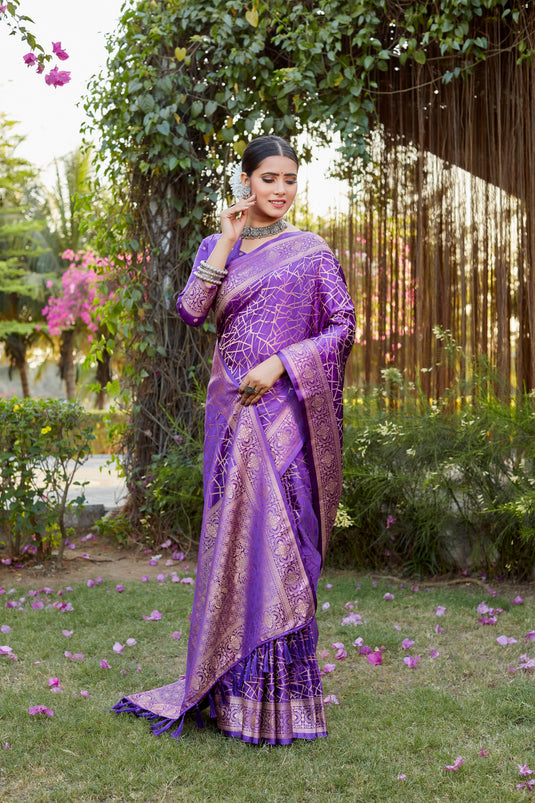 Pure Kanjivaram Soft Satin Silk Saree