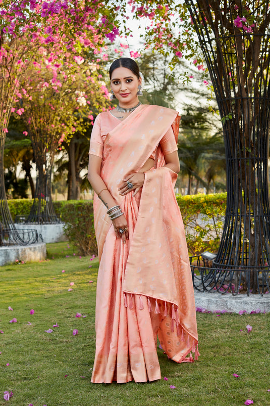 Pure Kanjivaram Soft Satin Silk Saree