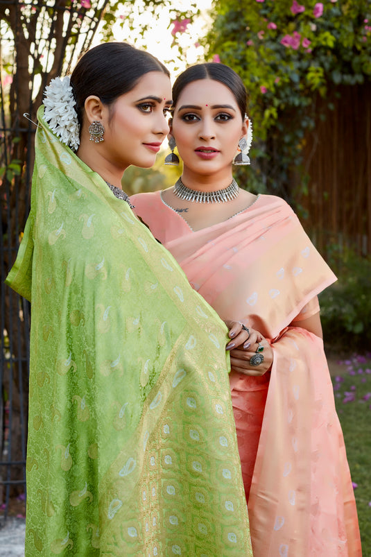 Pure Kanjivaram Soft Satin Silk Saree