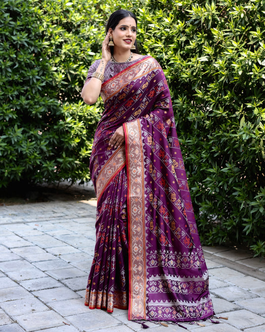 Special Edition of Pure Handloom Silk IKKAT Patola Sarees