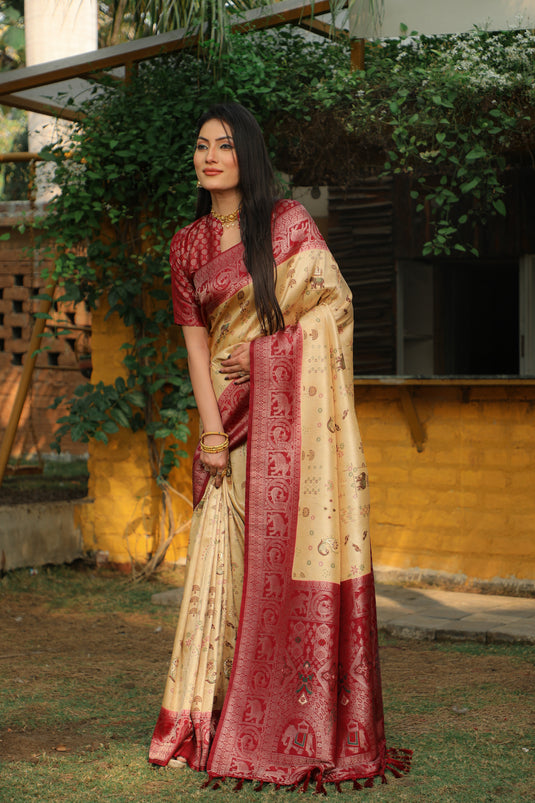 Pure Original Kanjivaram Soft Silk Saree