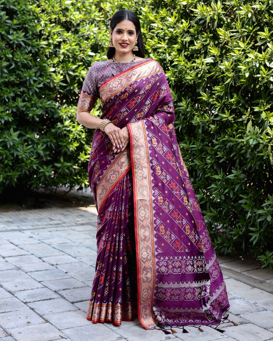 Special Edition of Pure Handloom Silk IKKAT Patola Sarees