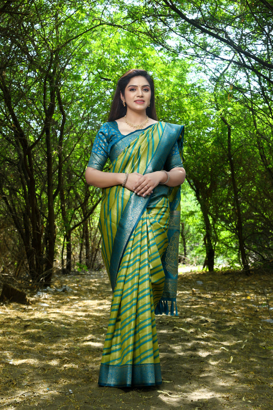 Premium Leheriya Soft Silk Sarees