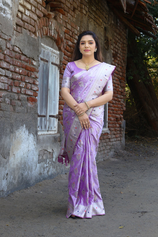 Pure Kanjivaram Soft Satin Silk Saree