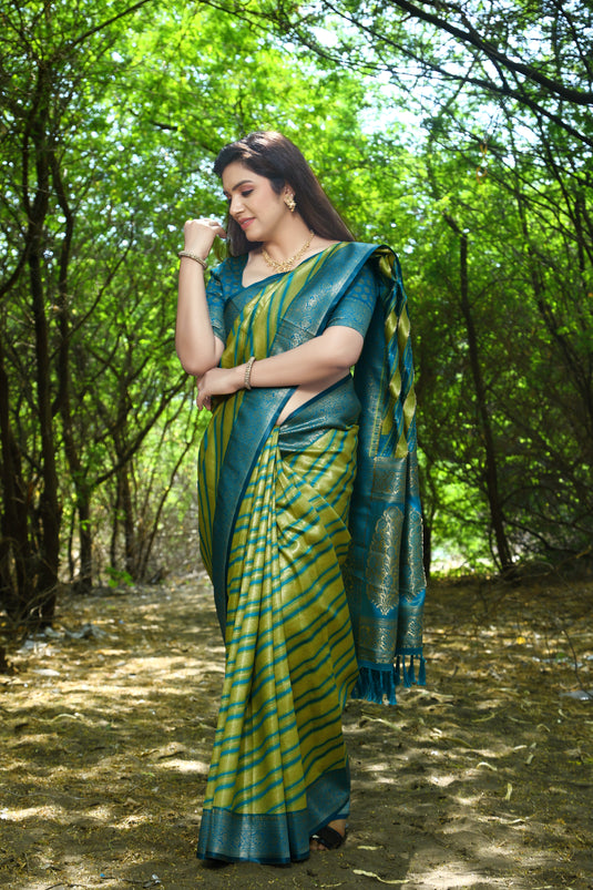 Premium Leheriya Soft Silk Sarees