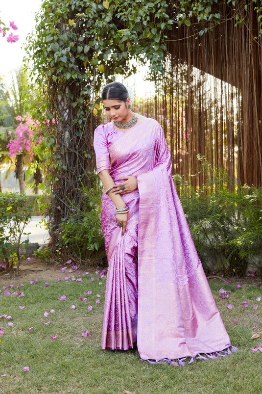 Pure Kanjivaram Soft Satin Silk Saree