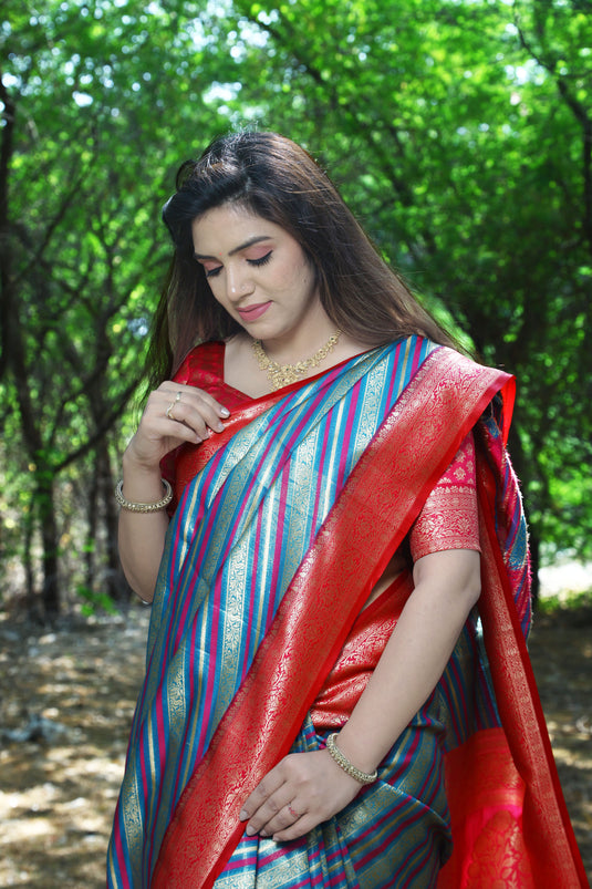 Premium Leheriya Soft Silk Sarees