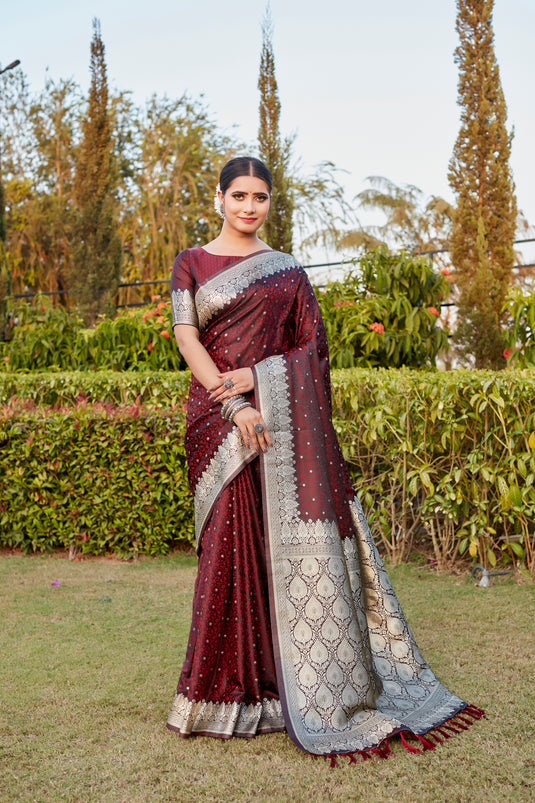 Pure Kanjivaram Soft Satin Silk Saree