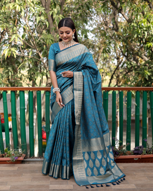 Pure Handloom Silk Bandhej Patola Sarees