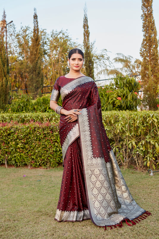 Pure Kanjivaram Soft Satin Silk Saree