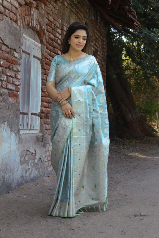 Pure Kanjivaram Soft Satin Silk Saree