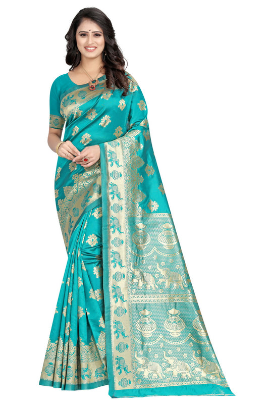 Banarasi Jacquard Silk Saree