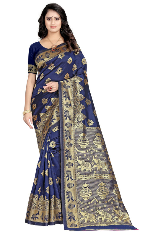 Banarasi Jacquard Silk Saree