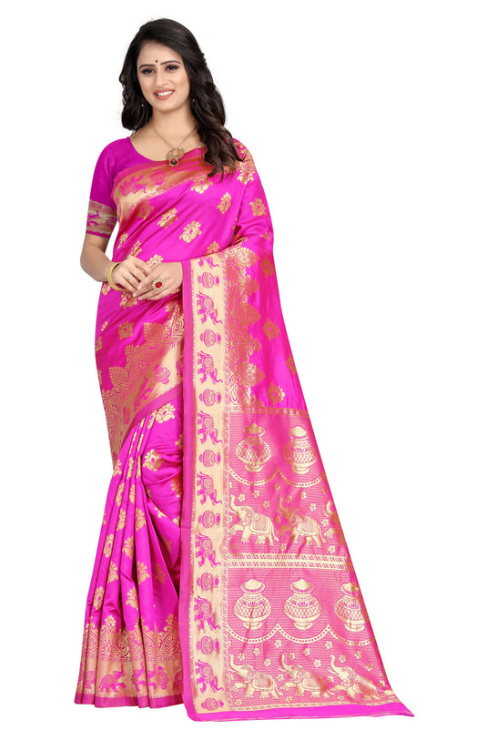 Banarasi Jacquard Silk Saree