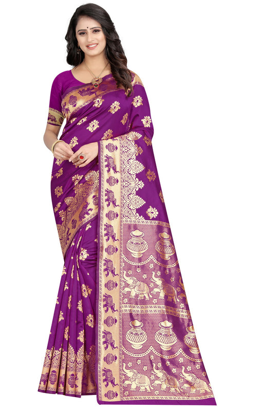 Banarasi Jacquard Silk Saree