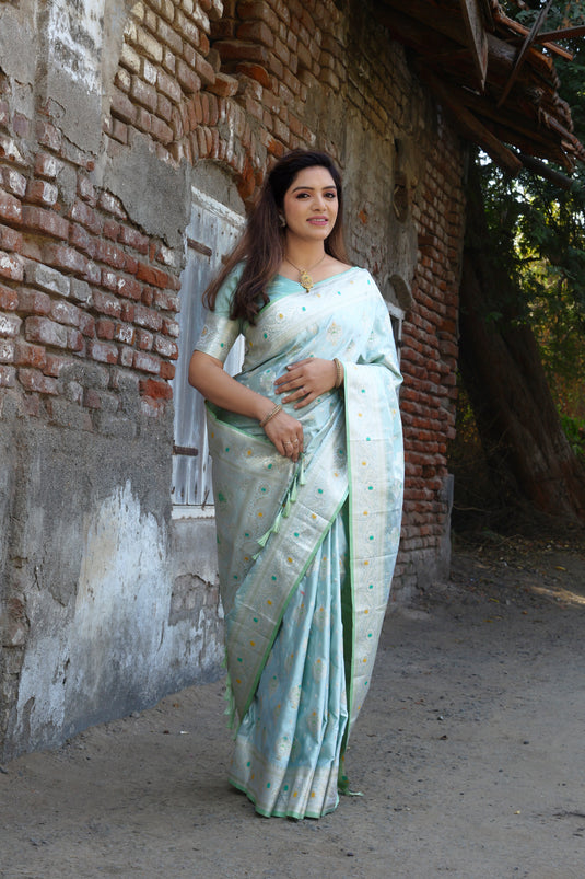 Pure Kanjivaram Soft Satin Silk Saree