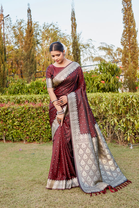 Pure Kanjivaram Soft Satin Silk Saree