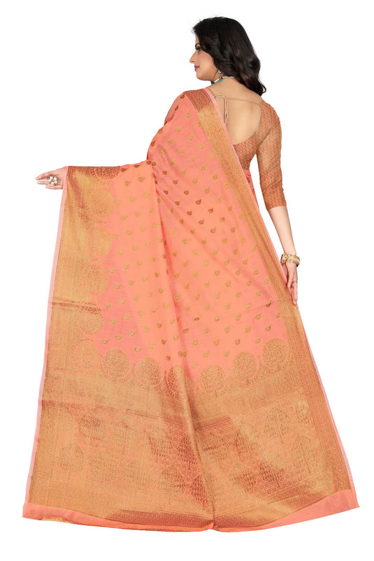 Banarasi Jacquard Silk Saree - thevendorvilla