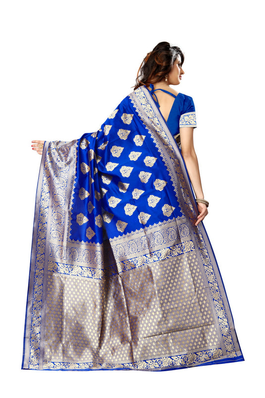 Banarasi Jacquard Silk Saree - thevendorvilla