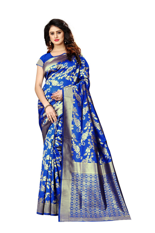 Banarasi Jacquard Silk Saree - thevendorvilla