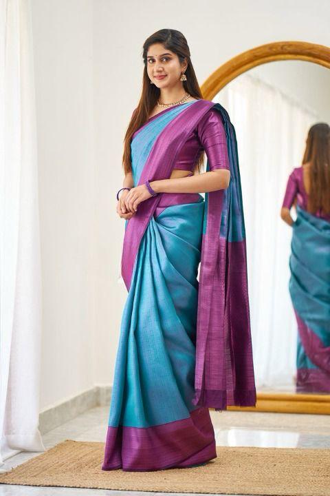 Beautiful Rich Pallu & Jaccquard Work On All Over Saree - thevendorvilla