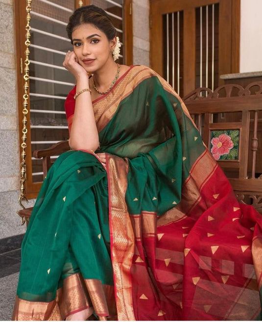 Silken Serenity: Lichi Saree